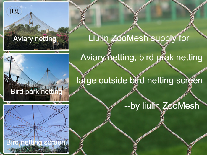 Malla de la malla del zoológico, malla de cercas del zoológico, malla de gabinetes del zoológico
