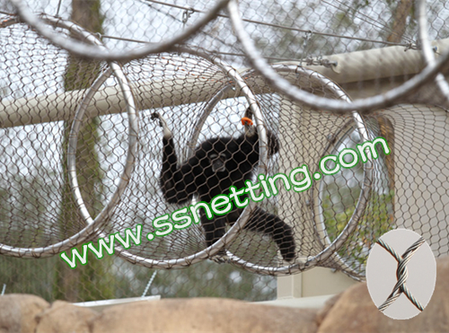 Netificación flexible para la jaula animal, red de gabinetes de animales, fincia de animales proveedores