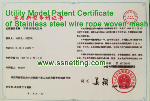 Lightwieght, Flexible y Fuertes Materiales de acero inoxidable Cuerda de alambre Malla tejida Proveedores en China