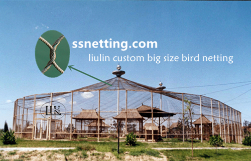 Malla de la cerca de aves, la caja de la jaula de la pajarera - LiUlin Acero inoxidable Aviary Mesh proveedor