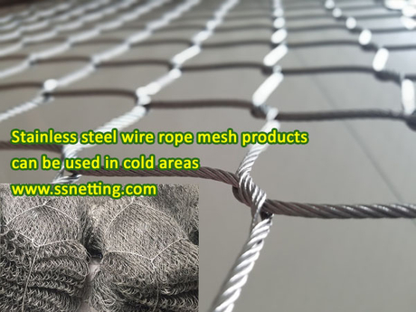 stainless steel wire rope mesh products can be used in cold areas.jpg