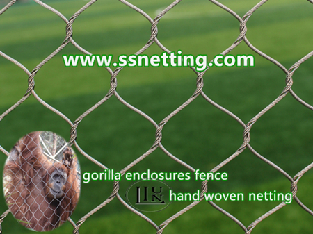 stainless steel gorilla enclosures fence mesh.jpg