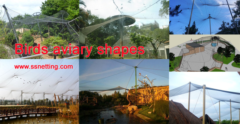 Bird Aviary Netting - Selección de malla de cable de alambre de acero inoxidable